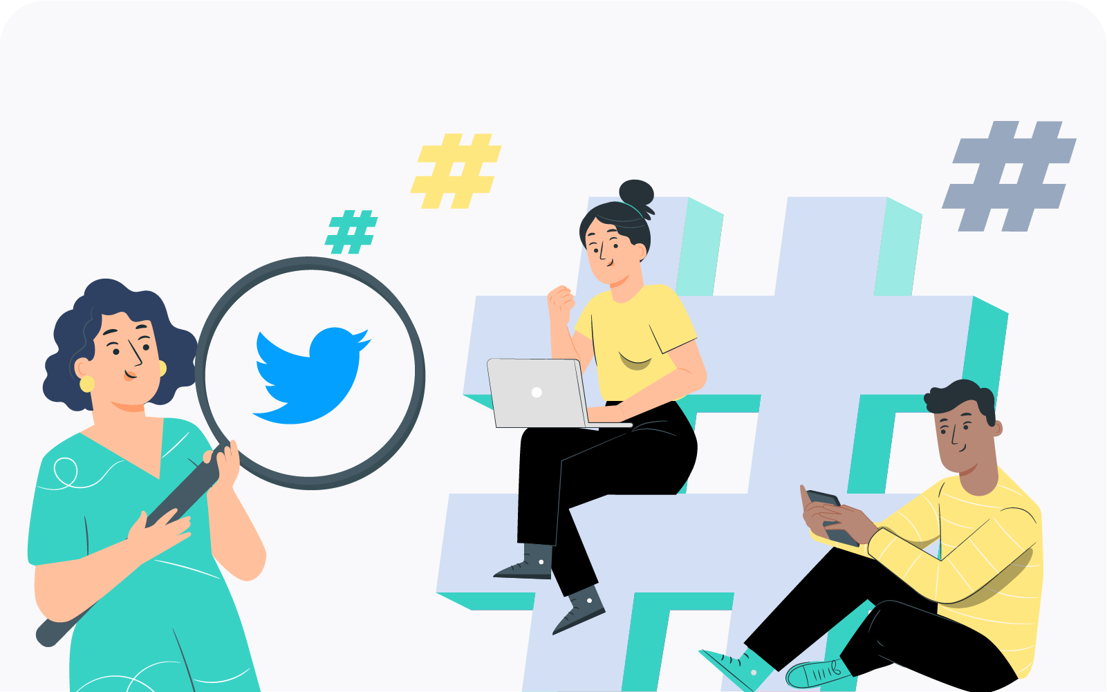 Hashtag Research for Twitter Fanpage Karma