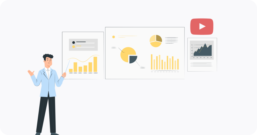 A man who uses Analytics charts for his YouTube channel and turns those insights into real growth on YouTube.