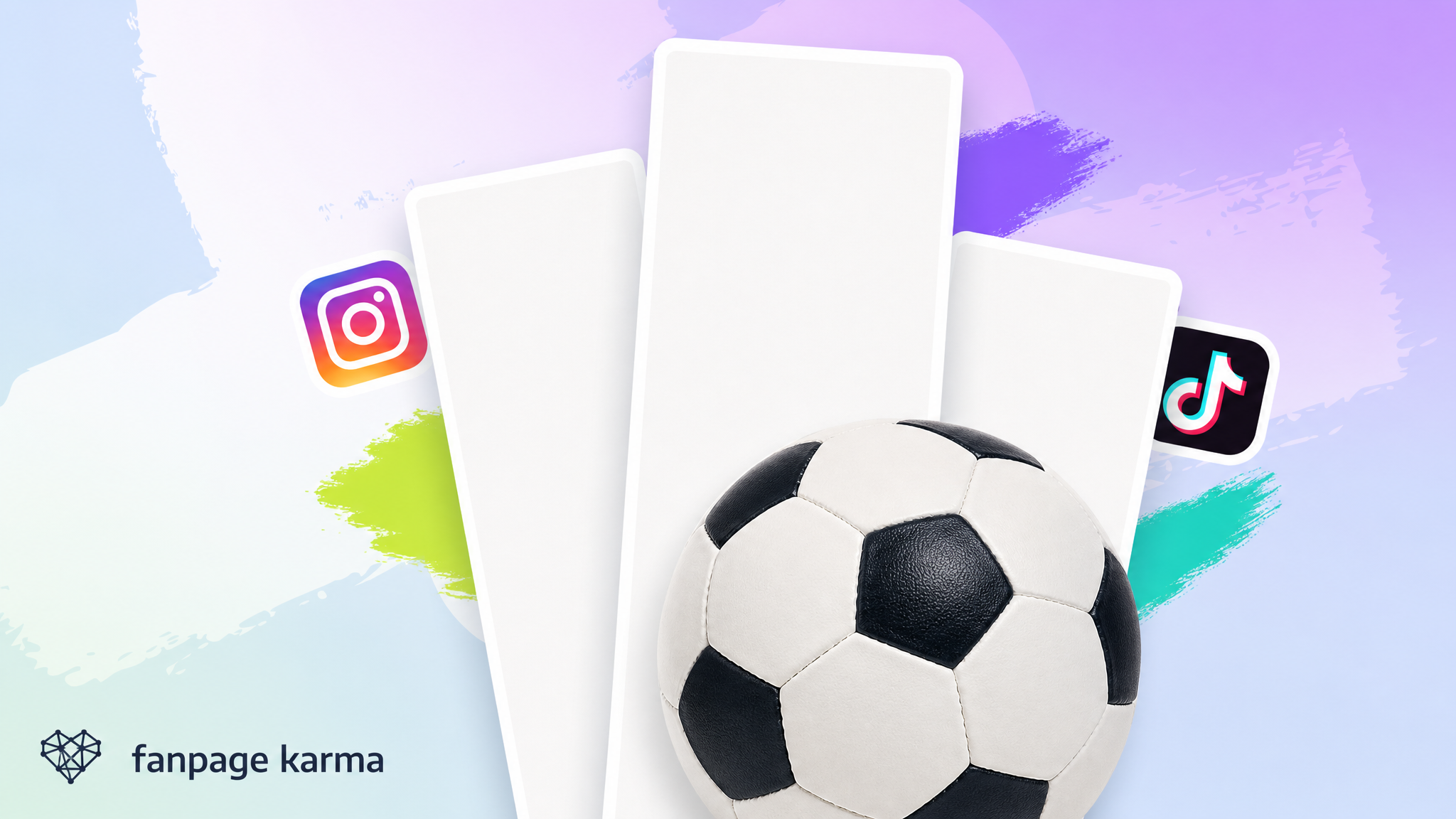 A ball, a TikTok and Instagram ranking from the Premier League. 