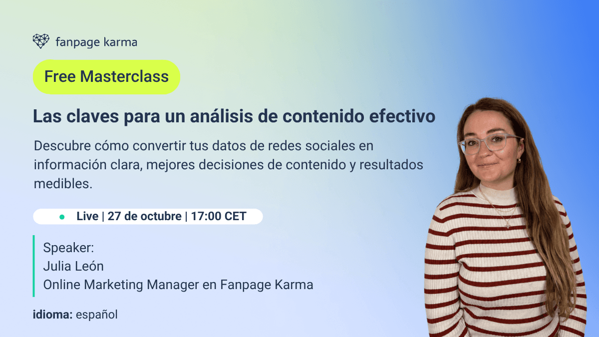 Banner de la masterclass claves para un analisis de contenido